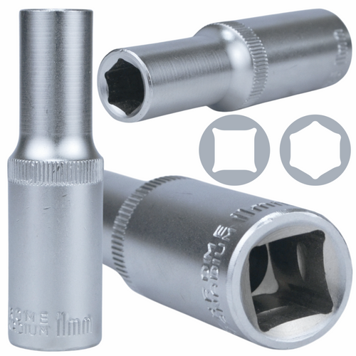 11 mm pikk padrunvõti 1/2″ kinnitusega 1110111 – pilt 1