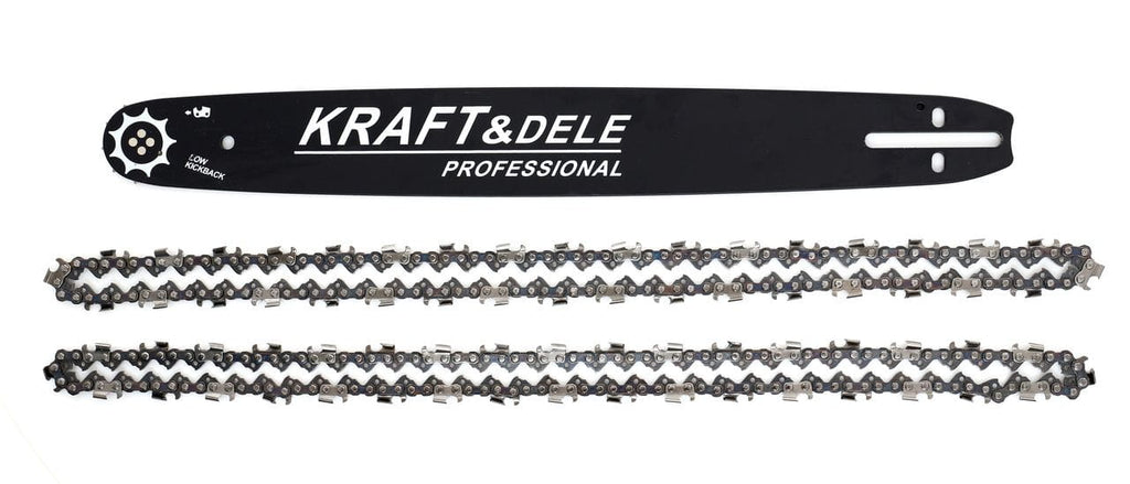 KRAFT&DELE kettasae juhtplaat 18" / 45 cm koos 2 saeketiga KD10153 – pilt 4