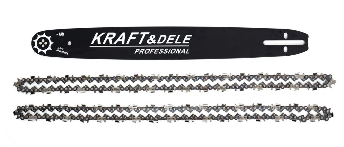 KRAFT&DELE kettasae juhtplaat 18" / 45 cm koos 2 saeketiga KD10153 – pilt 4