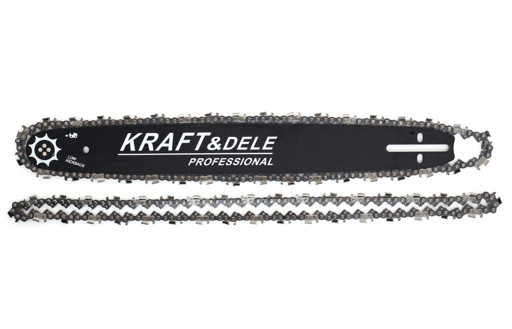 KRAFT&DELE kettasae juhtplaat 18" / 45 cm koos 2 saeketiga KD10153 – pilt 5