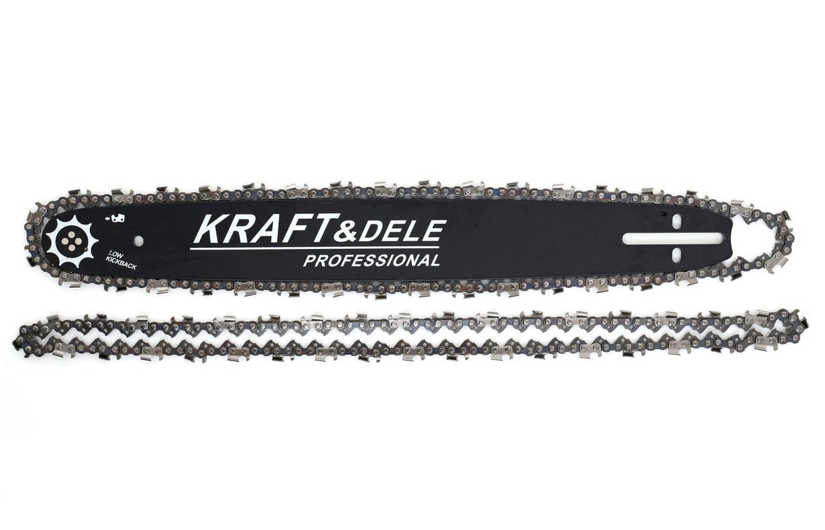 KRAFT&DELE kettasae juhtplaat 18" / 45 cm koos 2 saeketiga KD10153 – pilt 5