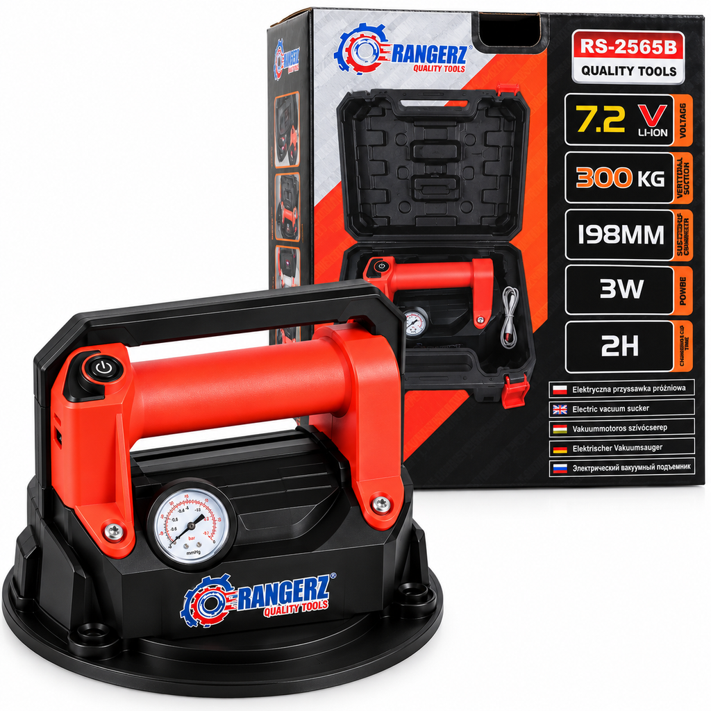RANGERZ elektriline vaakumtõstuk 300 kg 7,2 V 198 mm RS-2565B – pilt 2