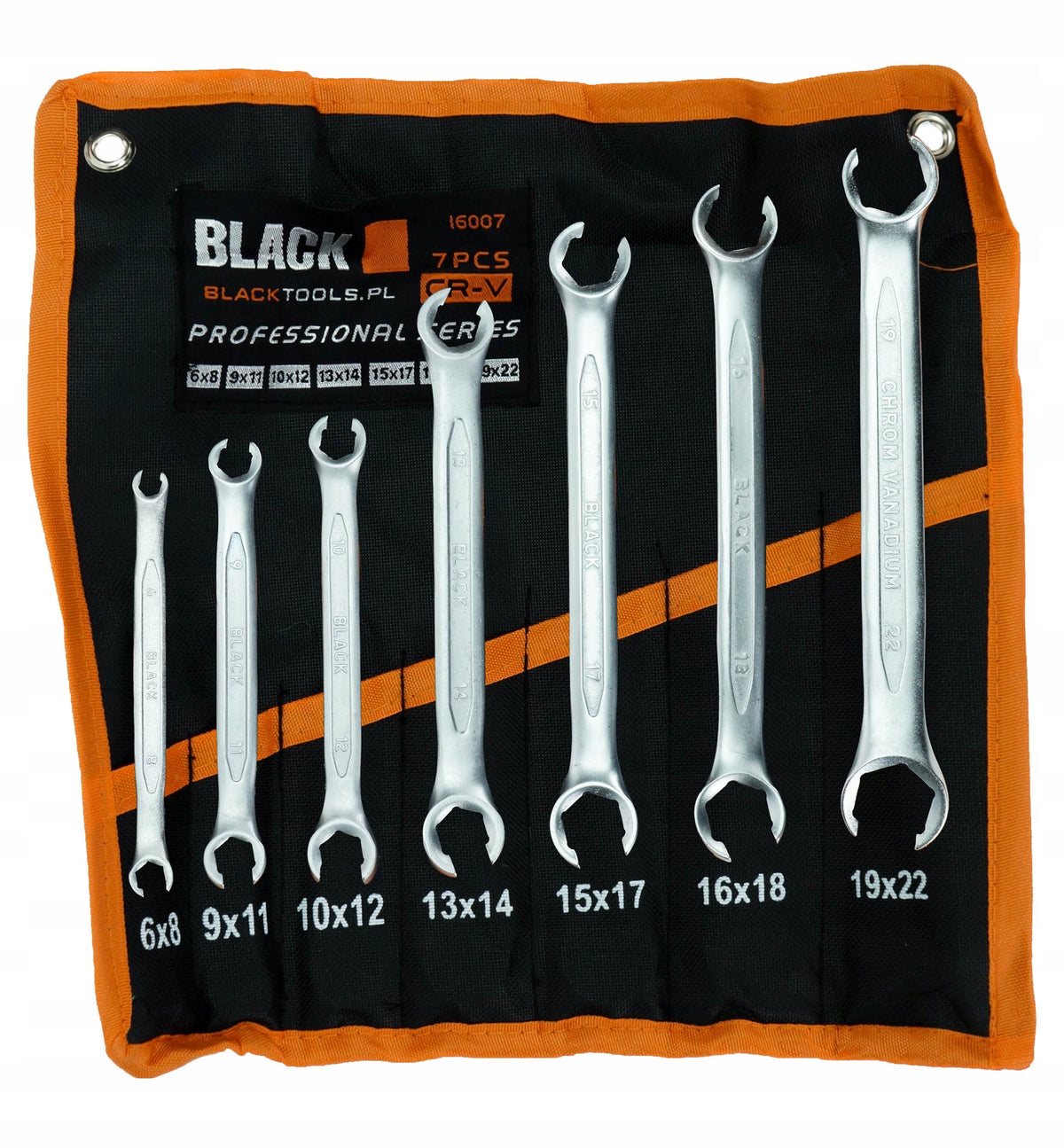 Blacktools poolavatud piduritoru mutrivõtmete komplekt 6–22 mm 16007 – pilt 3