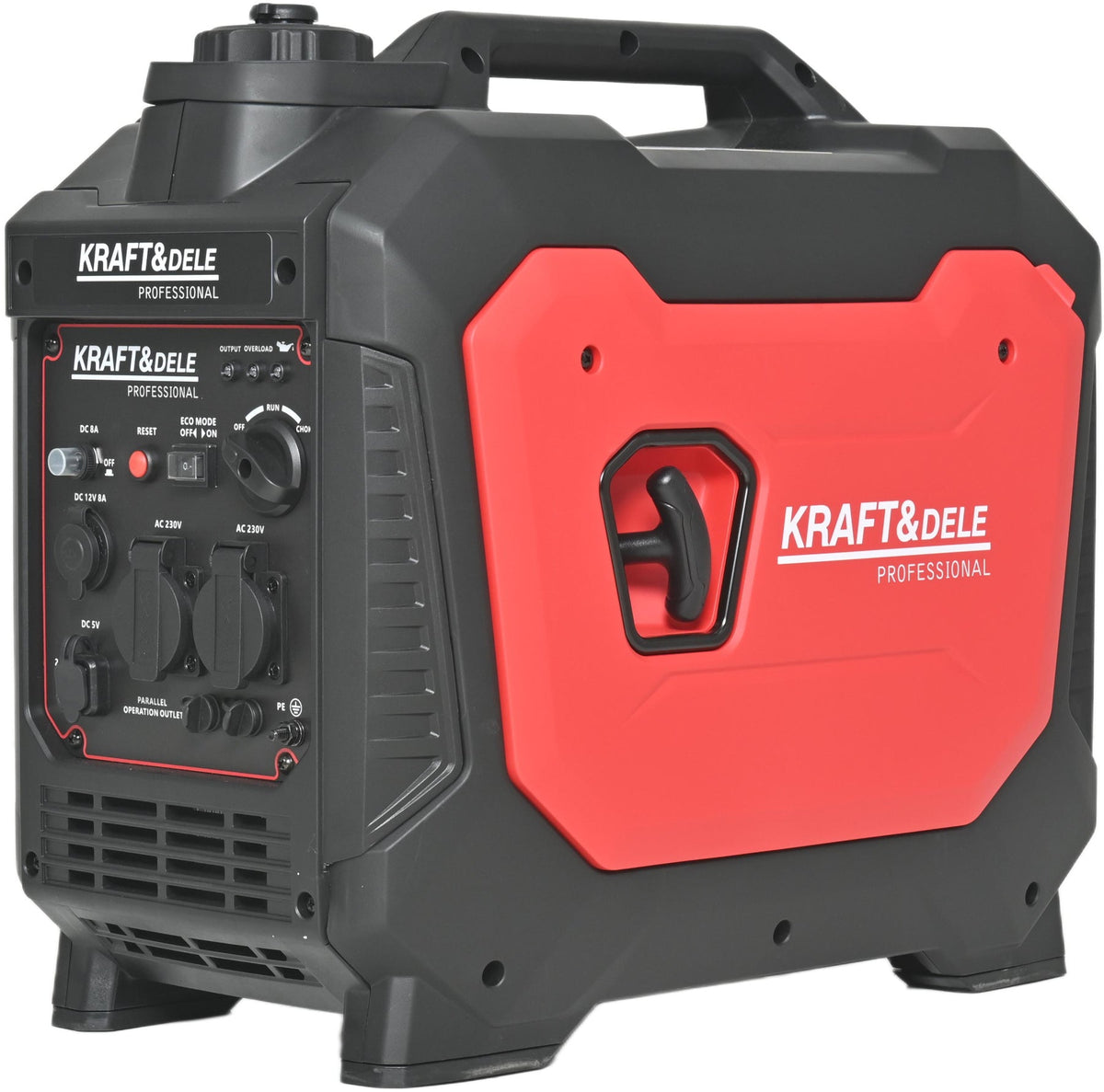 KRAFT&DELE generaator 3,7 kW 230 V, 12 V ja USB KD3163 – pilt 8