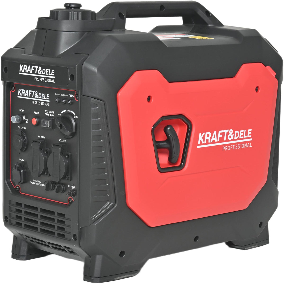 KRAFT&DELE generaator 3,7 kW 230 V, 12 V ja USB KD3163 – pilt 7