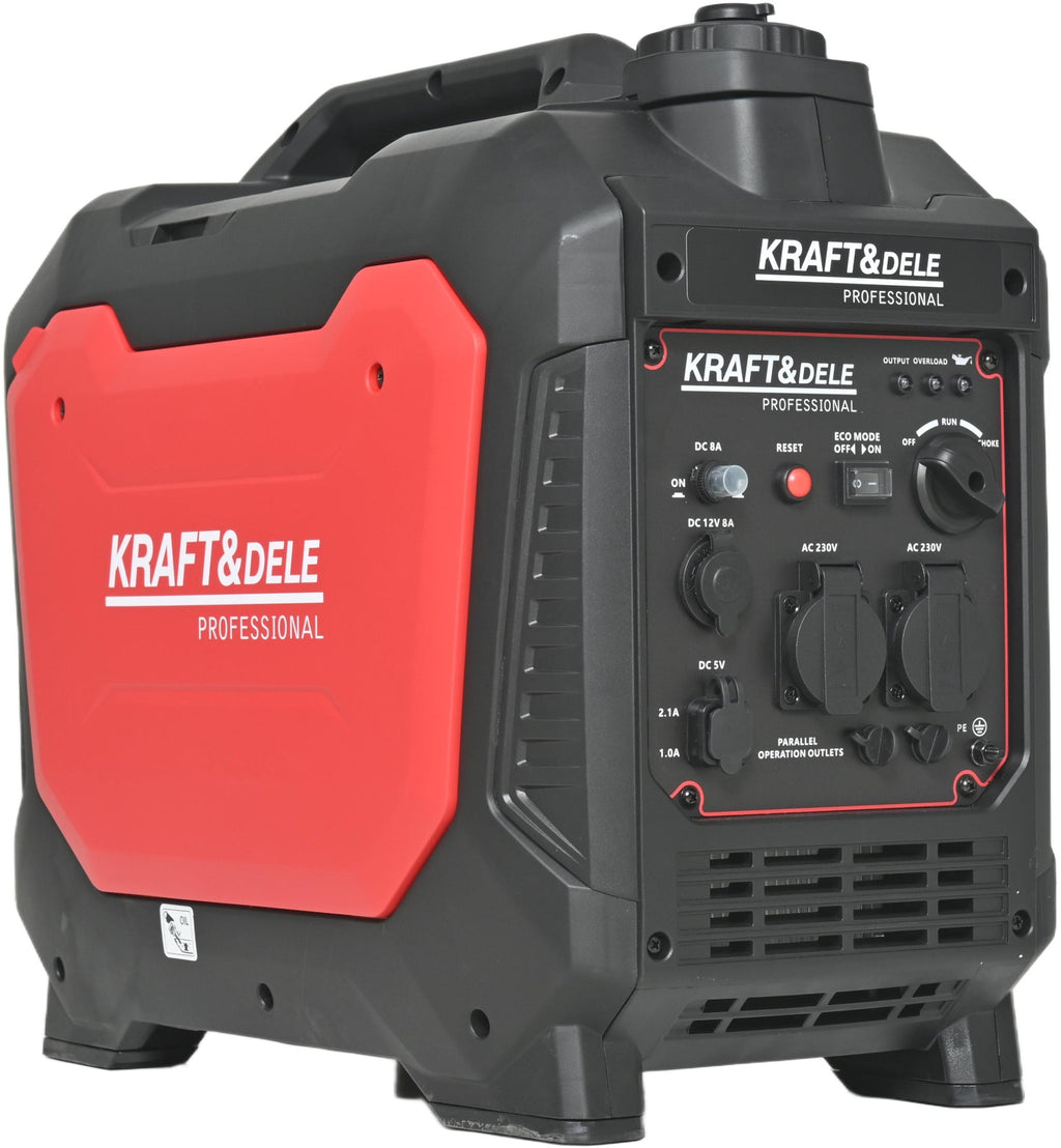 KRAFT&DELE generaator 3,7 kW 230 V, 12 V ja USB KD3163 – pilt 1