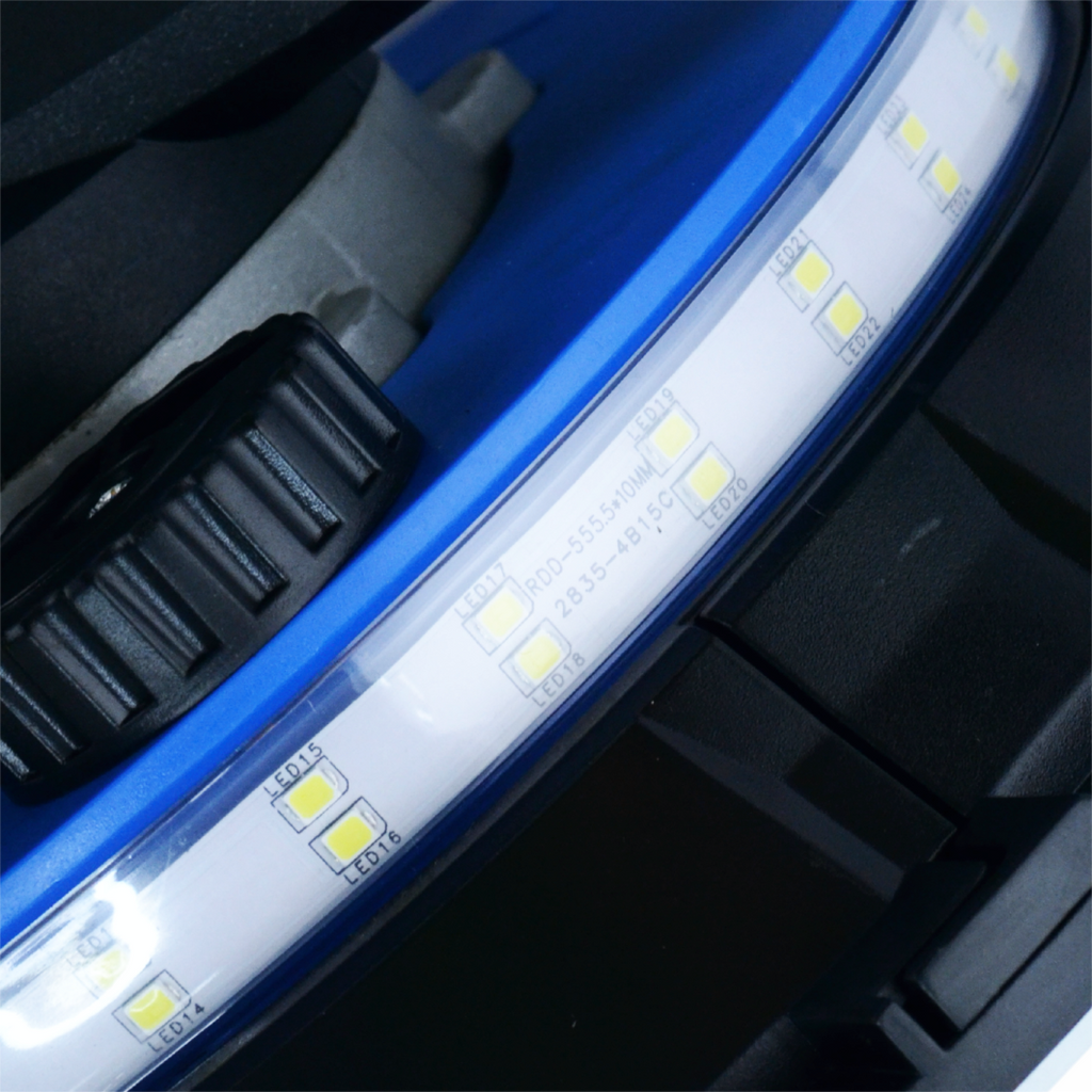 Must LED-valgustusega krohvi- ja kipsplaadipindade lihvmasin 42606 – pilt 7