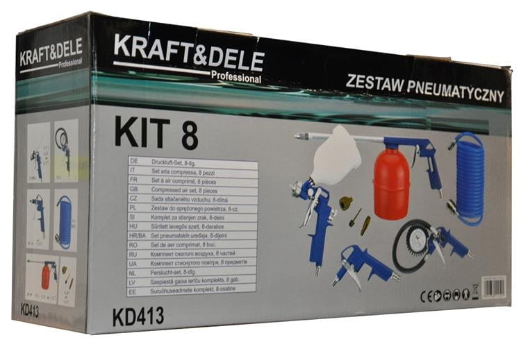 8-osaline pneumaatikakomplekt KD413 – pilt 7