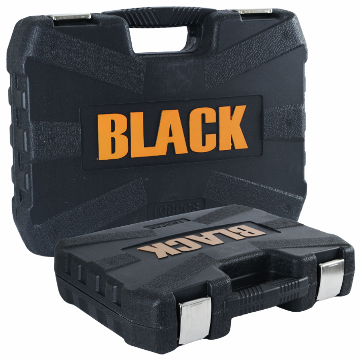 BLACK 108-osaline padrunvõtmete komplekt 10412 – pilt 4