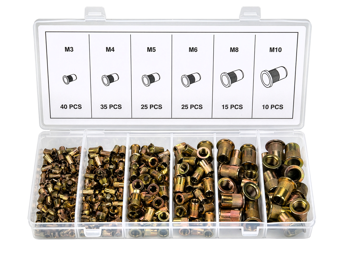 150 tk terasest neetmutrite komplekt KD12676 – pilt 1