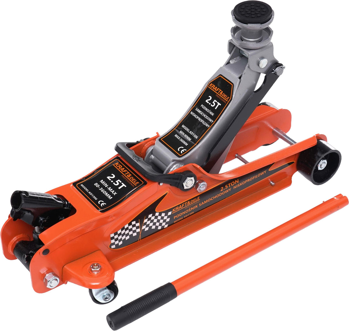 Madala profiiliga autotungraud 2,5 t 80–360 mm KD1306 – pilt 1