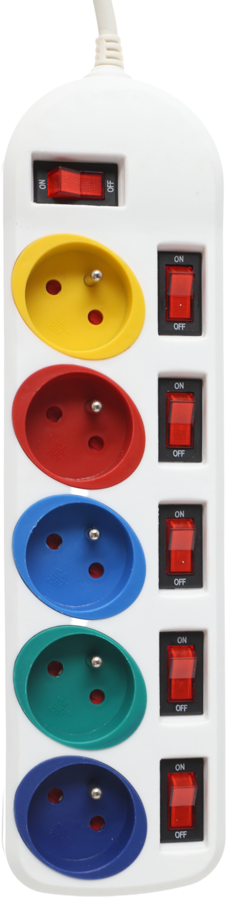 5 pistikupesaga pikendusjuhe 3 m KD4001 – pilt 4
