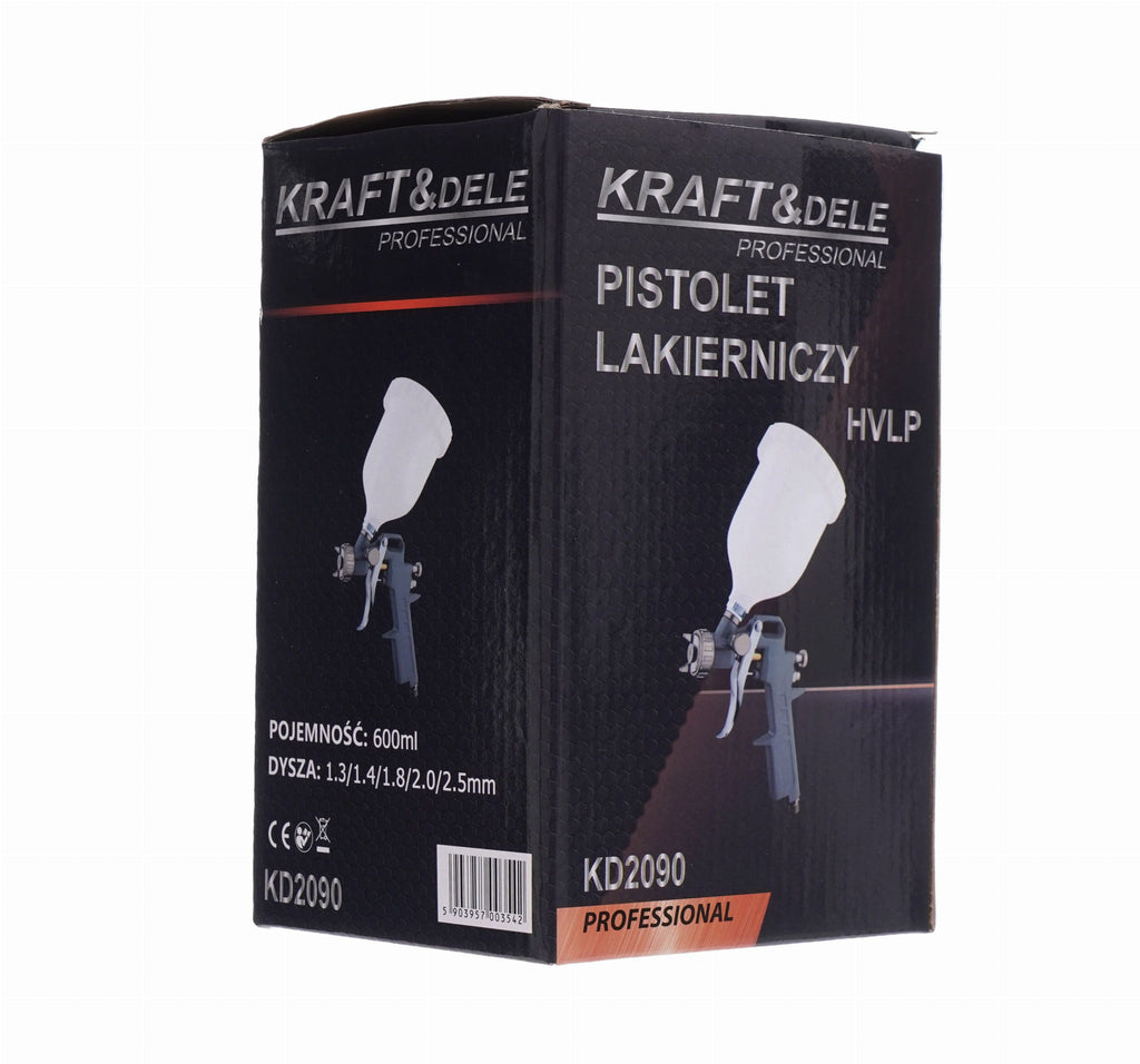 KRAFT&DELE HVLP värvipüstol 600 ml KD2090 – pilt 10
