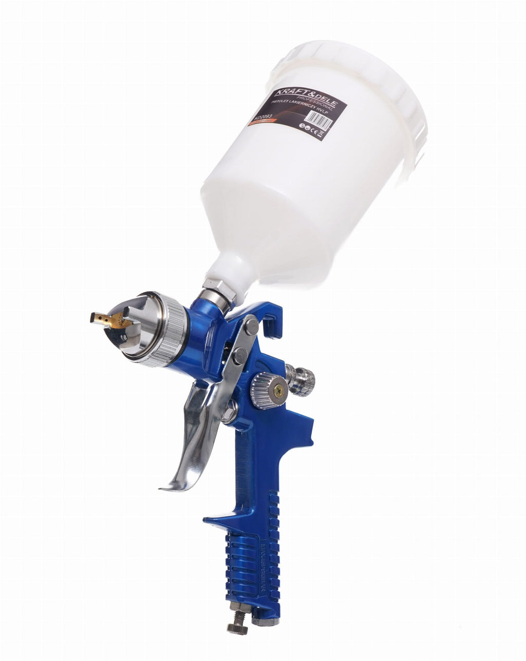 KRAFT&DELE HVLP-värvipihustuspüstol 600 ml KD2093 – pilt 2