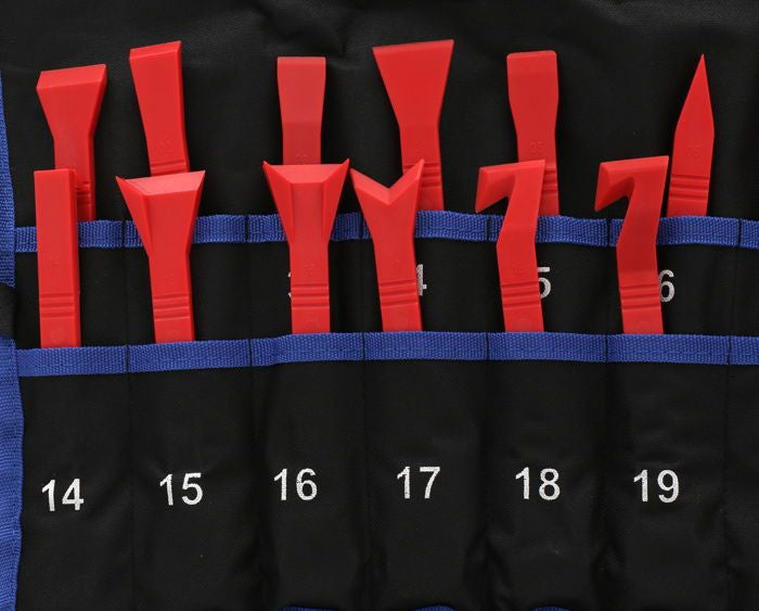 KRAFT&DELE Kvaliteetne 27-osaline plastikheeblite ja tüüblitangide komplekt KD1130