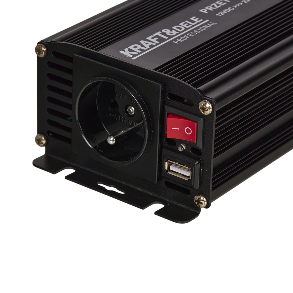 KRAFT&DELE Autoinverter 12V / 230V 350W KD1250