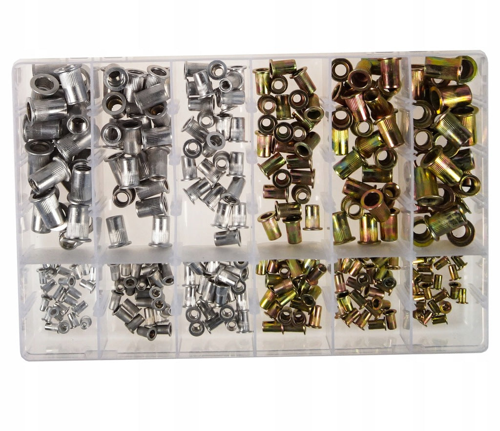 300 tk M3–M10 neetmutrite segukomplekt 38204 – pilt 2