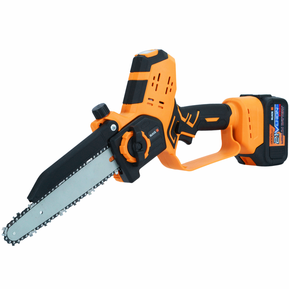 Juhtmeta minikettsaag 200 mm 21 V 4 Ah kahe akuga 53738 – pilt 2