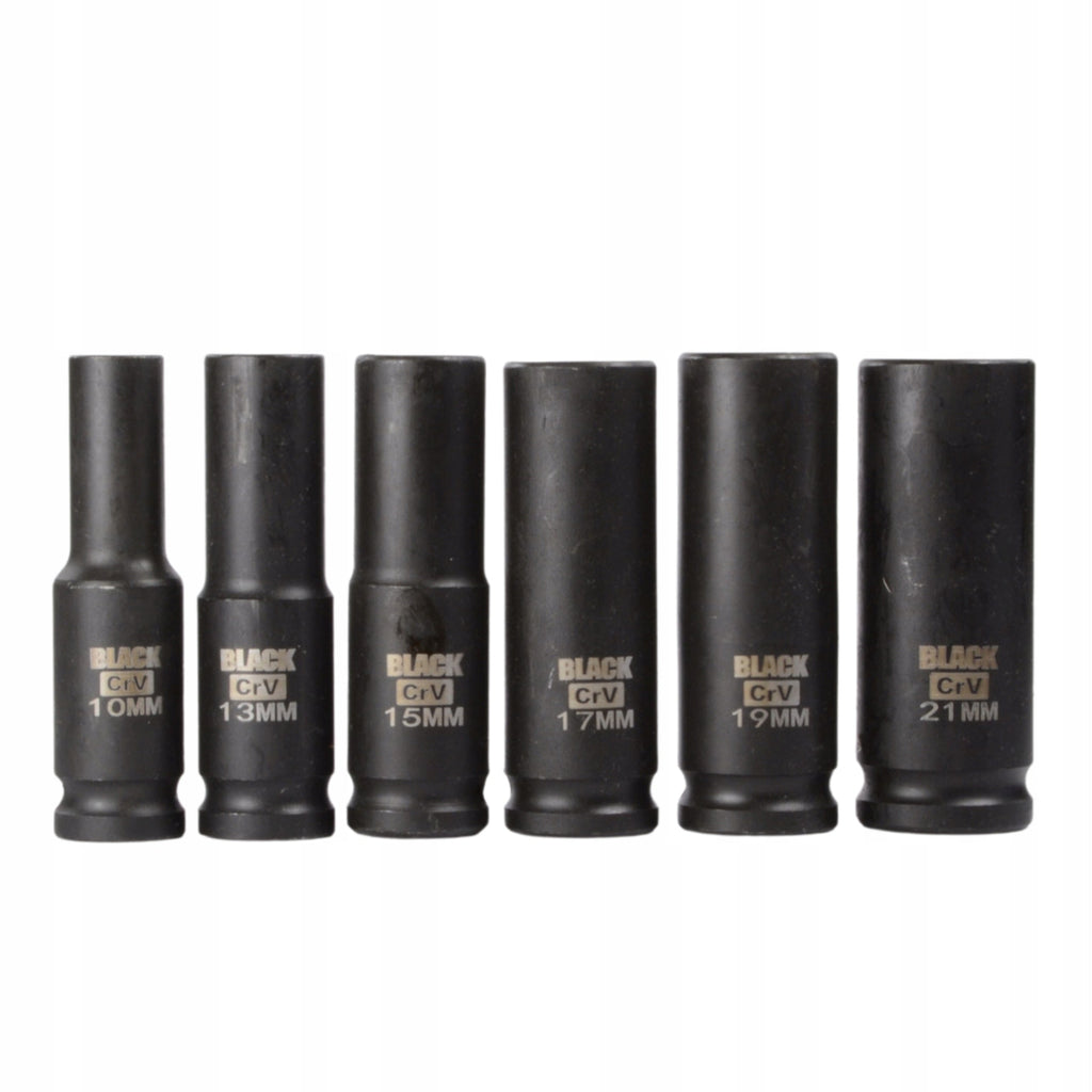 Professionaalne 1/2″ löökpadrunite komplekt 10–21 mm, 6 tk 13306 – pilt 6