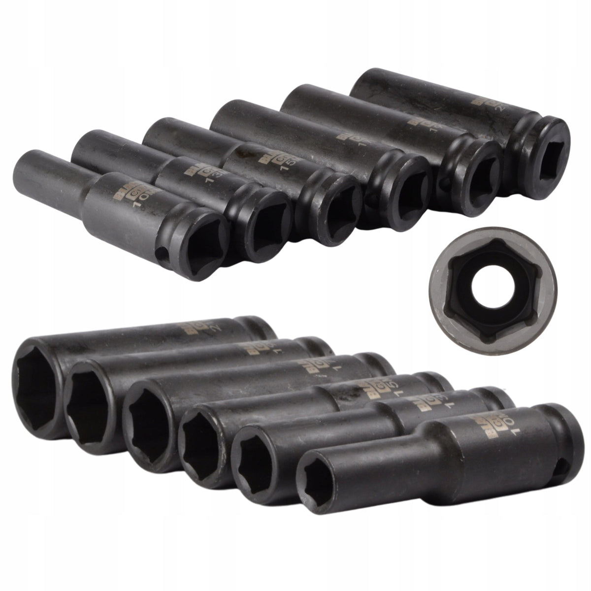 Professionaalne 1/2″ löökpadrunite komplekt 10–21 mm, 6 tk 13306 – pilt 2