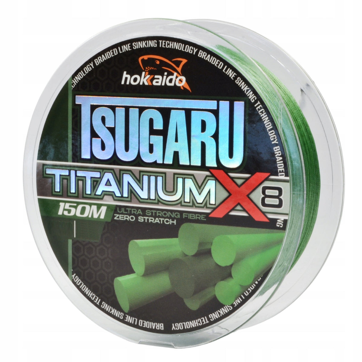 TITANUM X8 Hokkaido punutud nöör 0,12 mm 18,9 kg 150 m W21019-12 – pilt 6