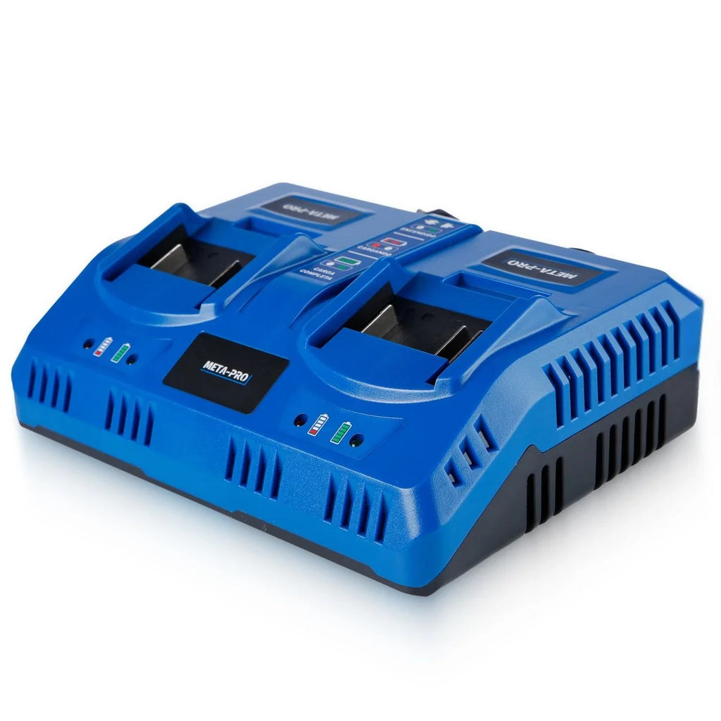 META-PRO GA1007B kahepoolne kiirakulaadija – 2 × 21.5V 4.0A | Samaaegne kiirlaadimine – pilt 2