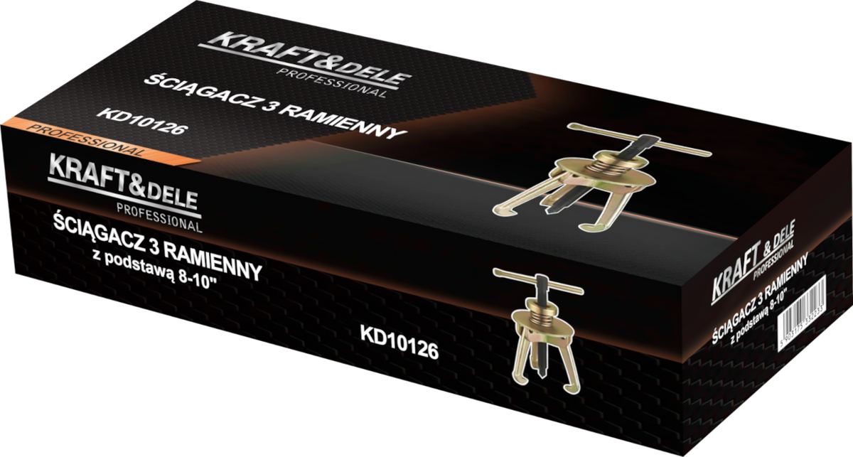 3-haruline tõmmits alusega 6″–8″ KD10126 – pilt 9