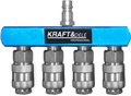 Pneumaatiline 4-väljundiga jaotur 1/4″ kiirliitmikega KD2166 – pilt 1