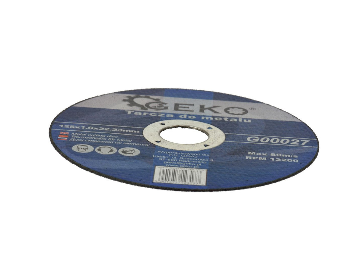 GEKO metallilõikekettad 125 × 1,0 × 22,23 mm, 10 tk G00027 – pilt 3
