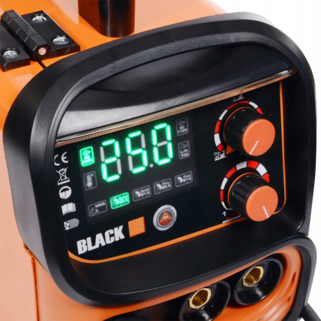Blacktools 250 A 4-in-1 poolautomaatne keevitusseade MIG/MAG FCAW MMA TIG Lift 37423 – pilt 4