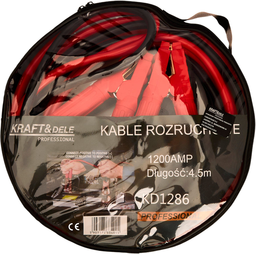 Käivituskaablid 1200 A 4,5 m KD1286 – pilt 8