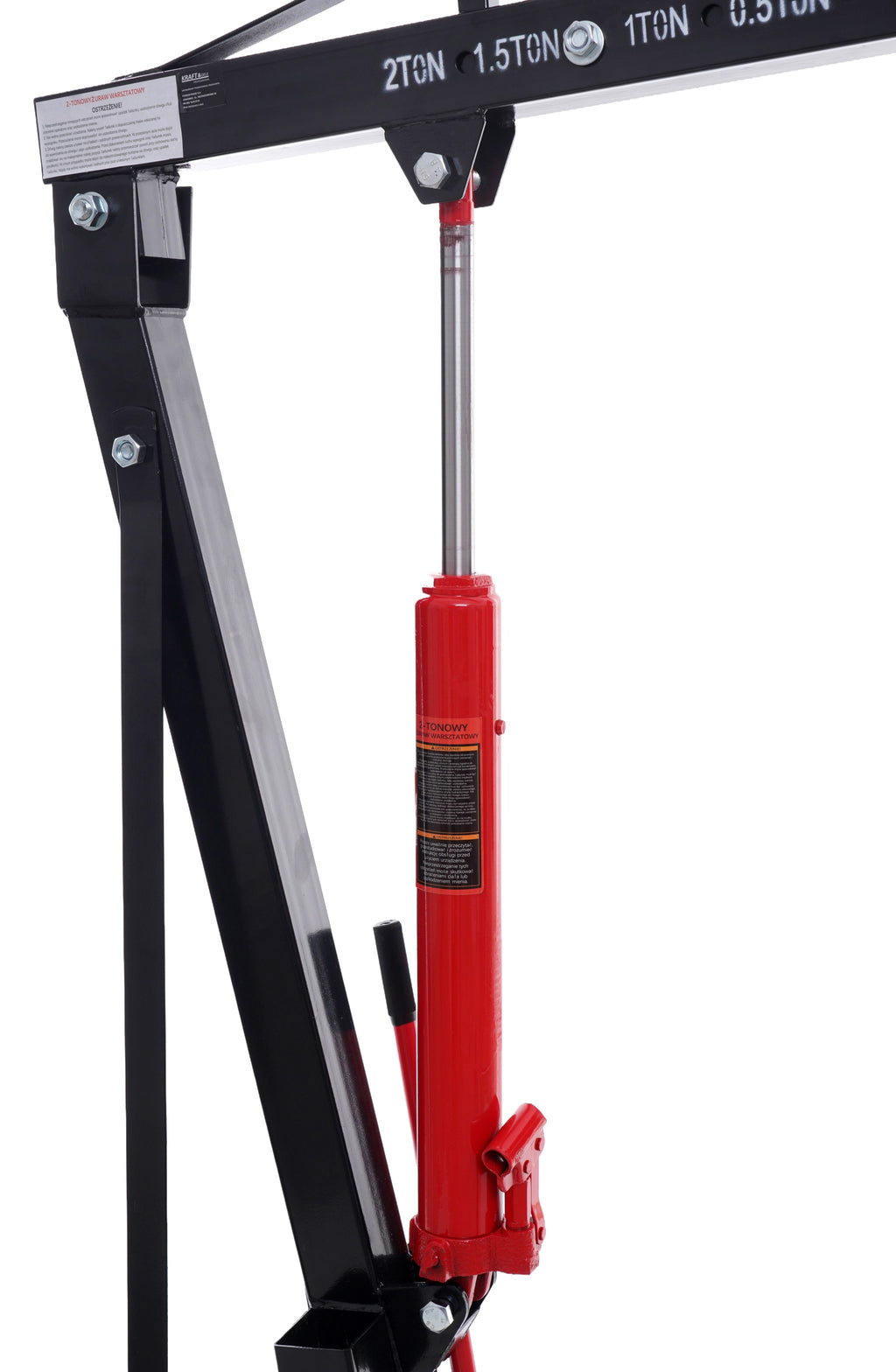 KRAFT&DELE hüdrauliline kokkupandav töökojakraana 2 t, tõstekõrgus 2380 mm KD333 KD333_2K – pilt 9