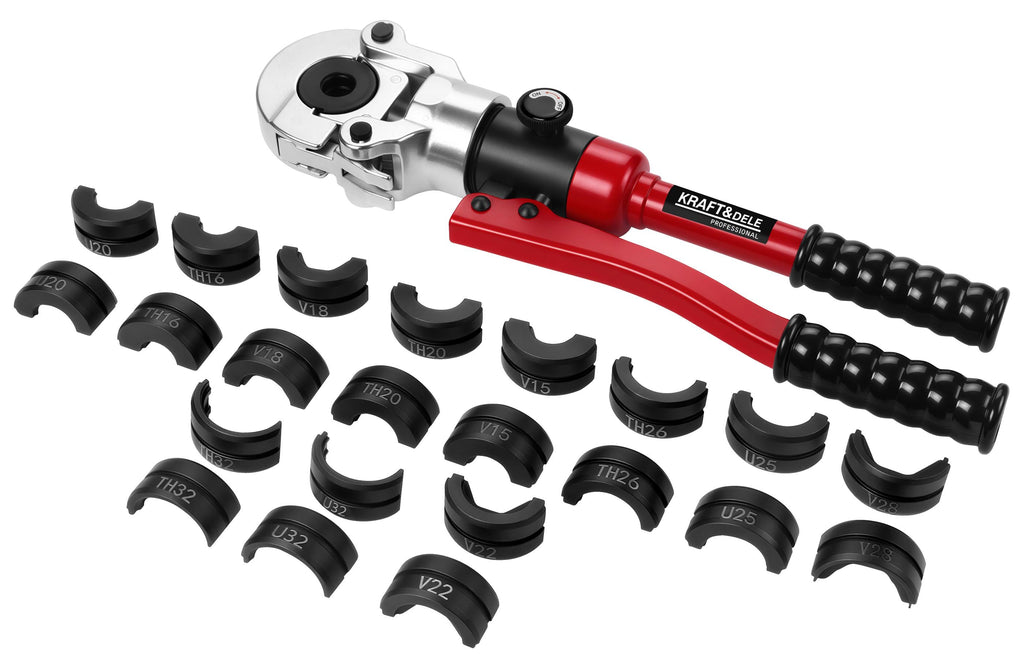 Hüdrauliline torupress 12 t 16–32 mm KD5678 – pilt 1