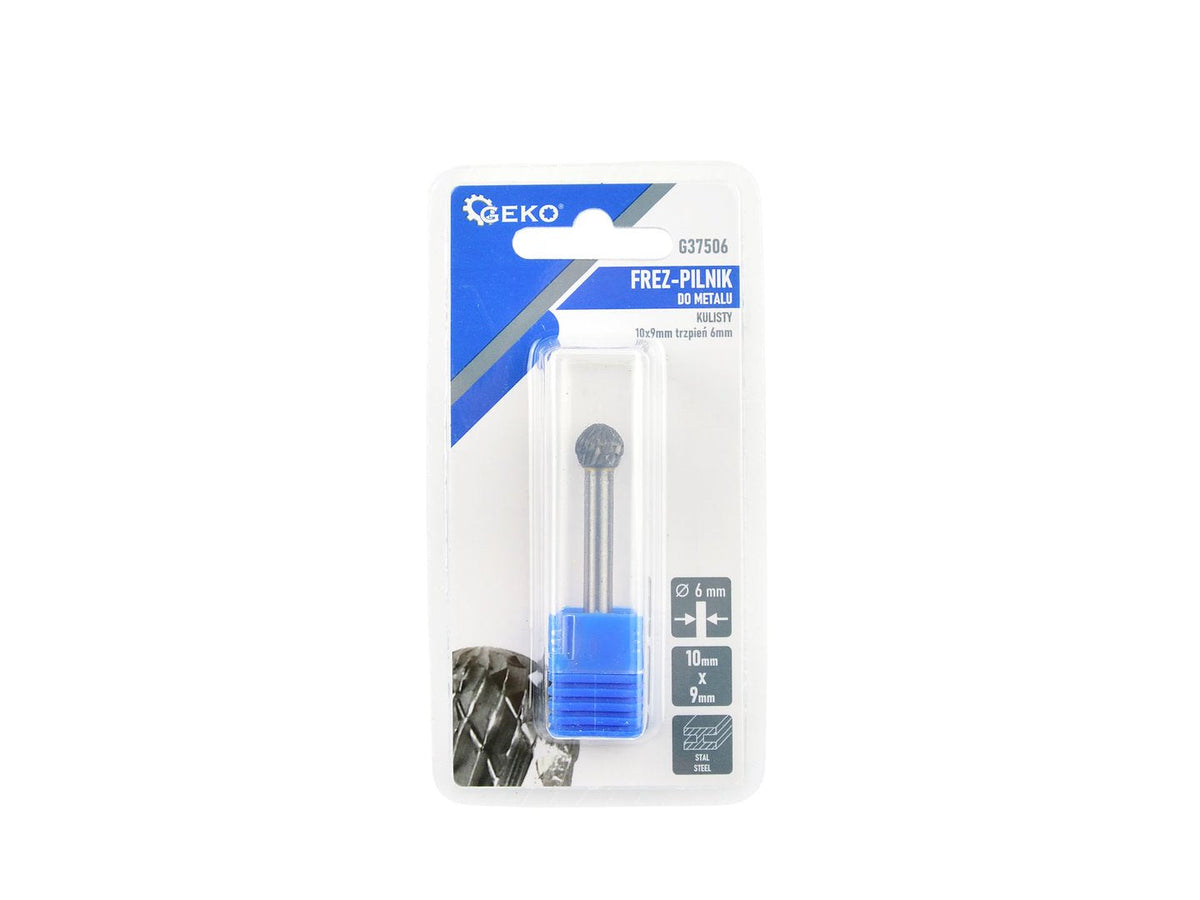 Sfääriline otsfrees 6 mm (volframkarbiid 10x9 mm) – pilt 3