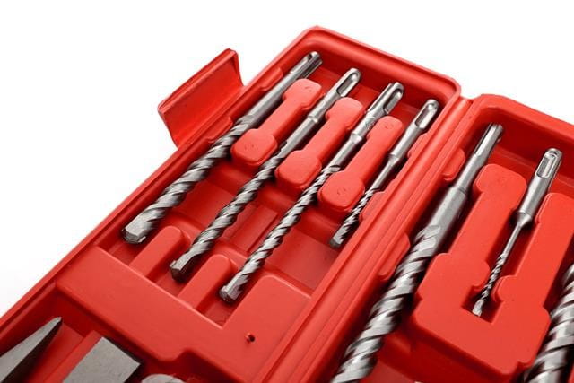 9 S4-puuritera ja 3 SDS+-peitli komplekt KD10206 – pilt 5