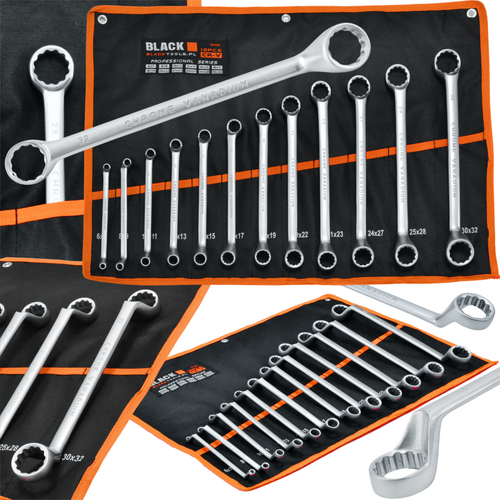 12 tk Black paksud silmusvõtmed 6-32mm – pilt 1