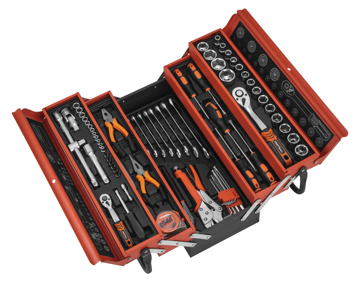 KRAFT&DELE 85-osaline tööriistakomplekt KD11358 – pilt 1