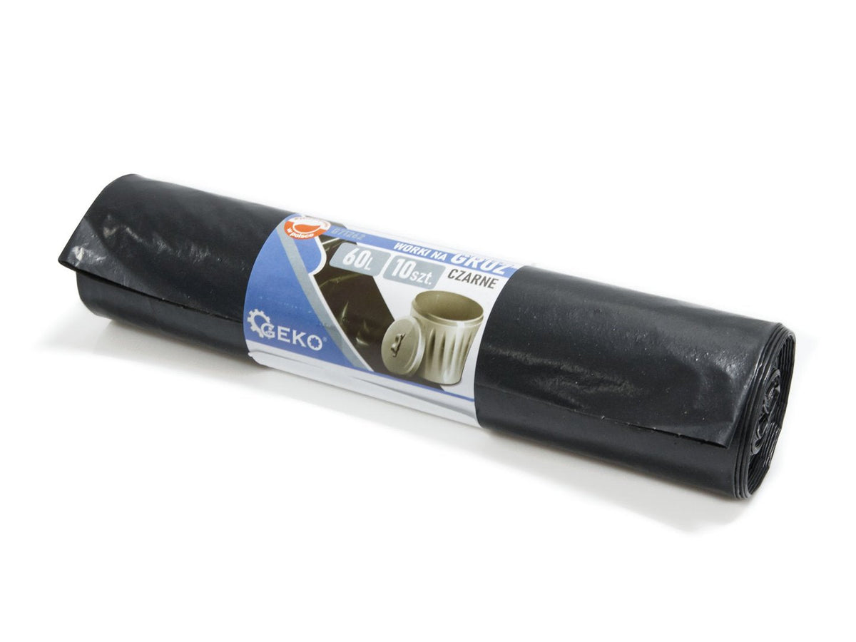 Eriti tugevad prahikotid 60L (10 tk) - must – pilt 1