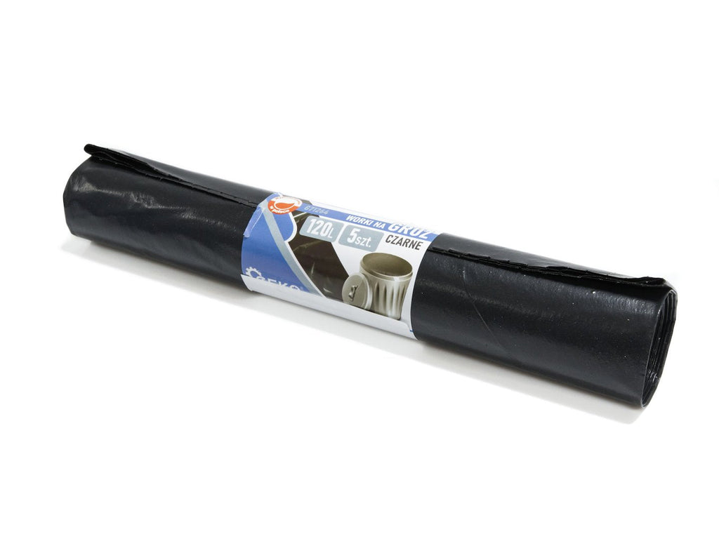 Eriti vastupidavad prahikotid 120L (5 tk) - Black – pilt 1