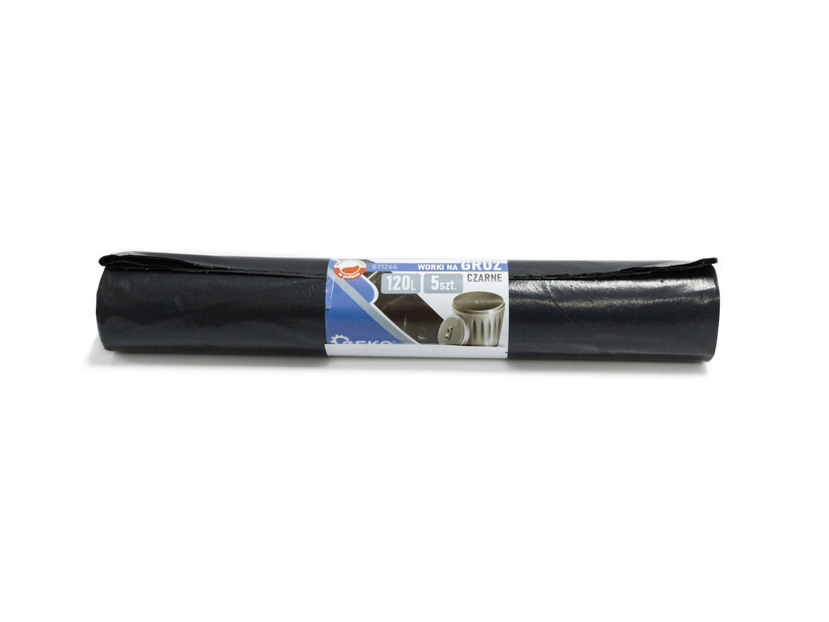 Eriti vastupidavad prahikotid 120L (5 tk) - Black – pilt 2