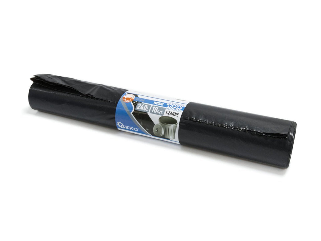 Tugevast materjalist prahikotid 240L (10 tk) - Black – pilt 1