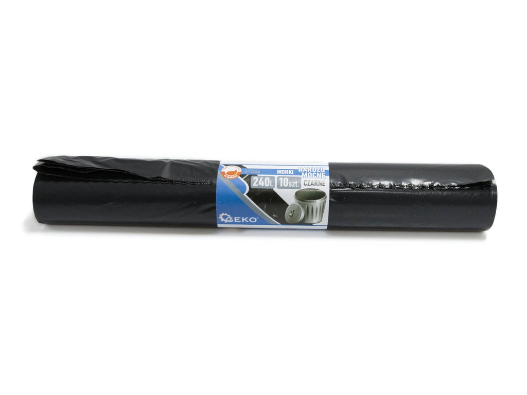 Tugevast materjalist prahikotid 240L (10 tk) - Black – pilt 2