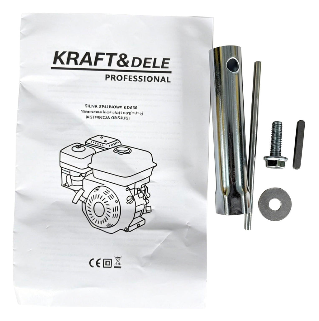 KRAFT&DELE neljataktiline bensiinimootor 19 mm võlliga KD6550 – pilt 7
