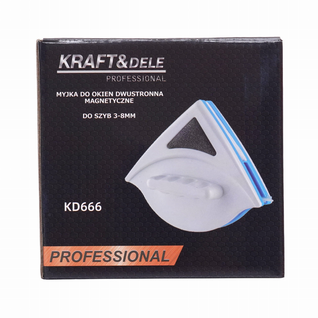 KRAFT&DELE Magnetiline kahepoolne aknapesur 3–8 mm KD666