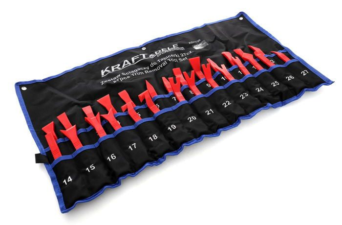 KRAFT&DELE Kvaliteetne 27-osaline plastikheeblite ja tüüblitangide komplekt KD1130