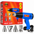 MEISTER kuumaõhupuhur 2300 W kuni 600 °C 4 otsikuga MS-492 – pilt 1