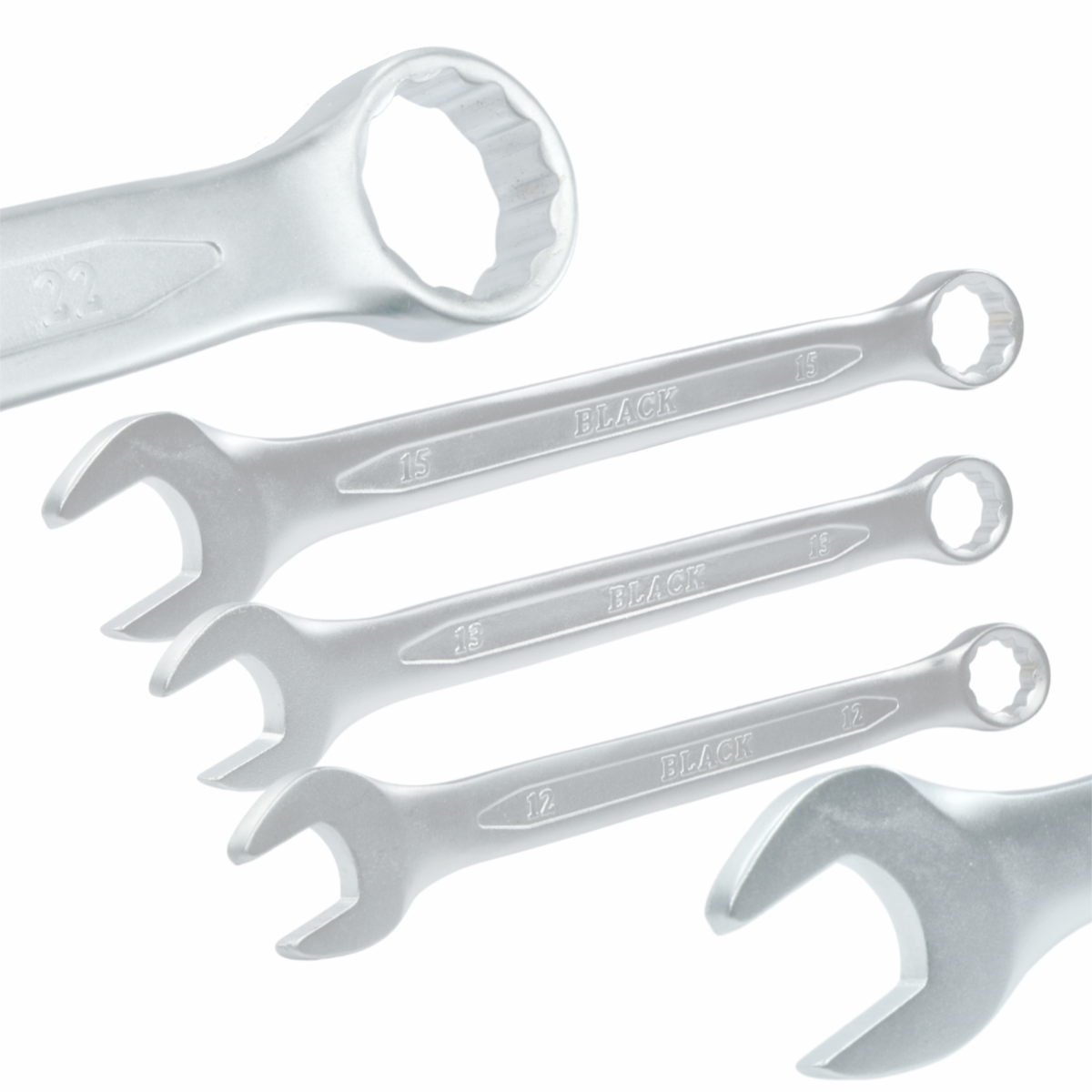 12-osaline leht-silmusvõtmete komplekt 6–22 mm CR 16003 – pilt 4
