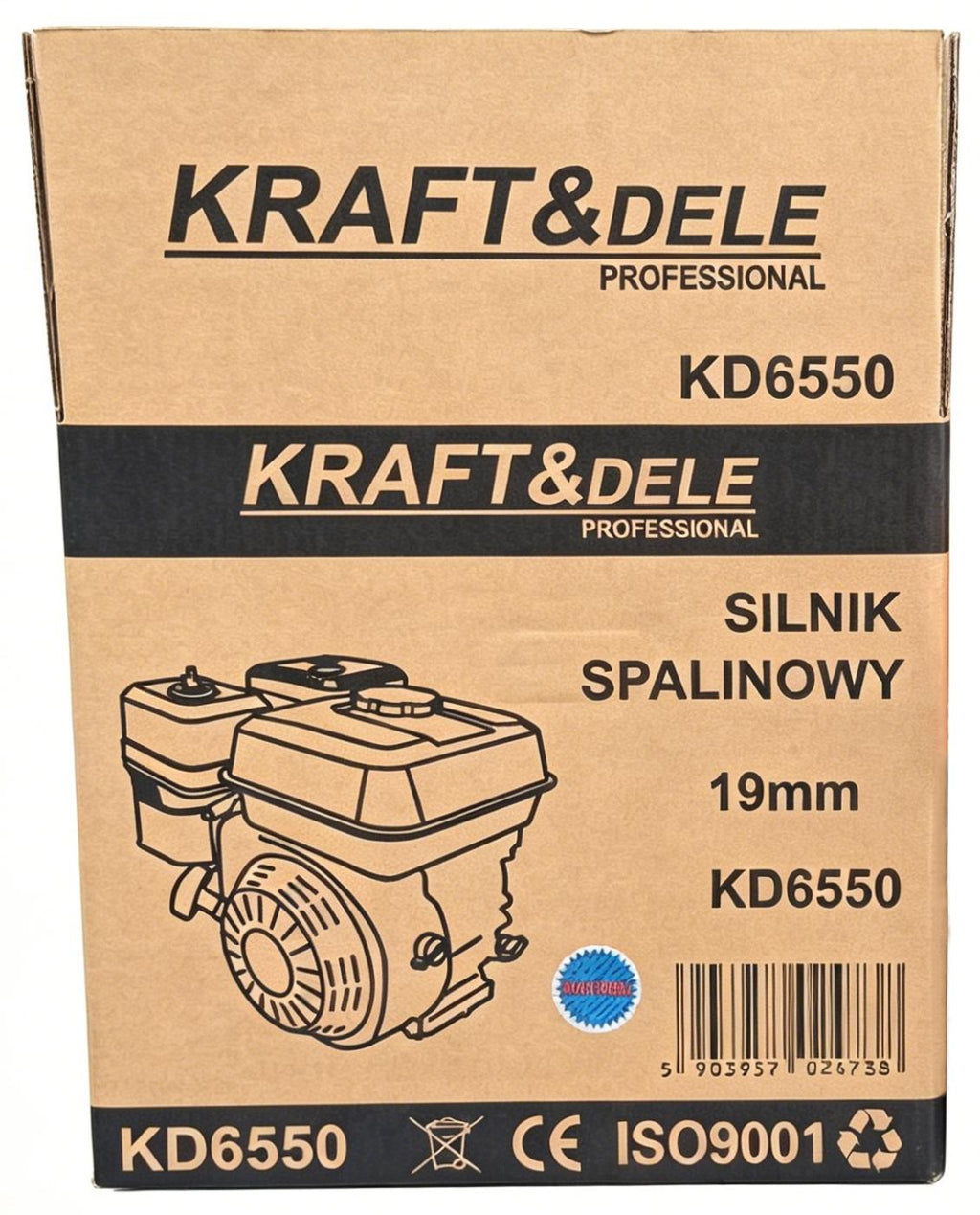 KRAFT&DELE neljataktiline bensiinimootor 19 mm võlliga KD6550 – pilt 10