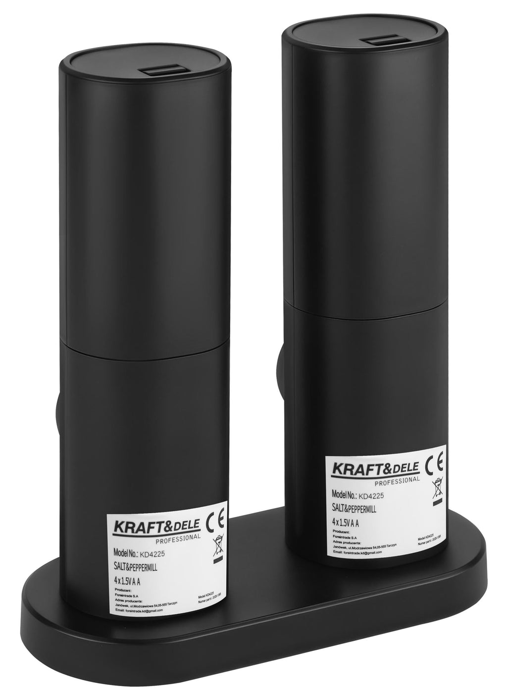 Electric pepper and salt grinder KD4225 – pilt 3