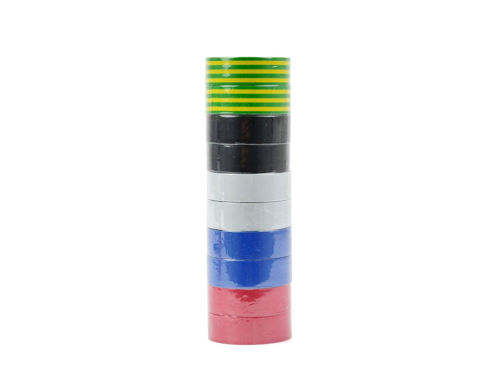Isolatsiooniteipide komplekt 19 mm x 0.13 mm x 10 m – 10 tk (5 värvi) – pilt 3